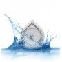 Suport Inel Telefon - Techsuit Water Drop Ring Holder - Negru