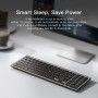 Tastatura Inteligenta Wireless pentru Laptop, Tableta, Windows, Mac, Linux - Yesido (KB10) - Grey