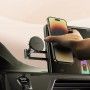 Yesido - Car Holder (C155) - Strong Magnetic Grip, for Vehicle Universal Floating Screen, Tesla Display Model 3/Y - Negru