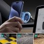ESR - Premium Car Holder HaloLock (2B515) - Magnetic MagSafe Compatible for Tesla Models 3/Y/X/S Touchscreen Mount - Negru