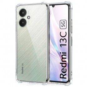 Husa pentru Xiaomi Redmi 13C 5G / Poco M6 - Techsuit Shockproof Clear Silicone - Clear