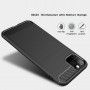 Husa pentru iPhone 11 Pro - Techsuit Carbon Silicone - Neagra