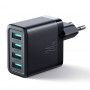 Incarcator 4x USB, 4.8A, 24W - JoyRoom (JR-TCN03) - Negru