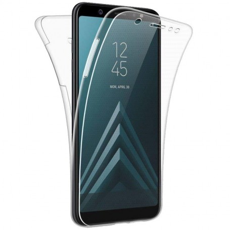 Husa Samsung Galaxy J6+ Plus (2018) - Silicon Tpu Full 360 ( Fata+Spate) , transparenta