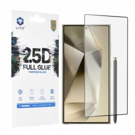 Folie pentru Samsung Galaxy S24 Ultra (set 2) - Spigen Glas.TR EZ FIT - Clear