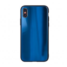 Husa Huawei P Smart (2019) - Aurora Glass, Dark Blue  - 1