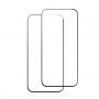 Folie pentru iPhone 15 (set 2) - ESR Tempered Glass - Negru