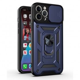 Husa pentru iPhone 11 Pro Max - Techsuit CamShield Series - Albastra