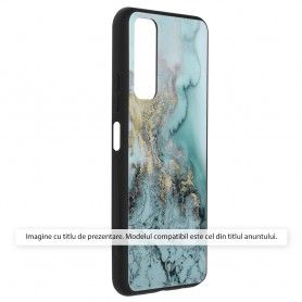 Husa pentru Samsung Galaxy A25 5G - Techsuit Marble Series - Roz Hex