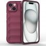 Husa pentru iPhone 15 Plus - Techsuit Magic Shield - Bordeaux