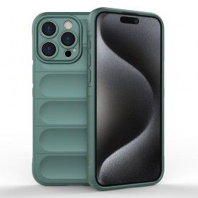 Husa pentru iPhone 15 Pro Max - Techsuit Magic Shield - Verde