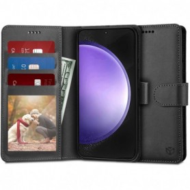 Husa pentru Samsung Galaxy S24 - Techsuit Diary Book - Neagra