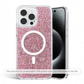 Husa pentru Samsung Galaxy A14 4G / A14 5G - Techsuit Sparkly Glitter - Roz