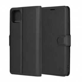 Husa pentru iPhone 11 Pro Max - Techsuit Leather Folio - Neagra