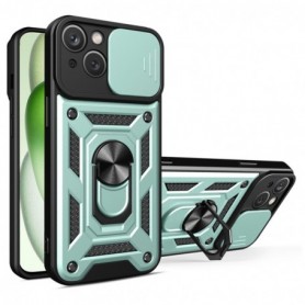 Husa pentru iPhone 15 - Techsuit CamShield Series - Verde