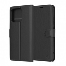 Husa pentru Xiaomi Redmi 13C 4G / 13C 5G / Poco M6 / C65 - Techsuit Leather Folio - Neagra