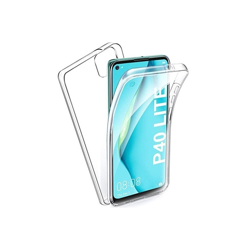Husa Huawei P40 Lite - Silicon Tpu Full 360 ( Fata+Spate) , transparenta  - 1