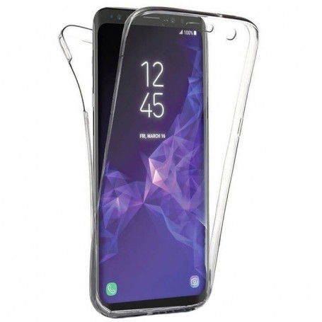 Husa Samsung Galaxy S8 - Silicon Tpu Full 360 ( Fata+Spate) , transparenta