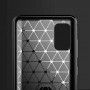 Husa Tpu Carbon Fibre pentru Samsung Galaxy S20, Neagra  - 4