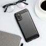 Husa Tpu Carbon Fibre pentru Samsung Galaxy S20, Neagra  - 6