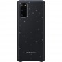 Husa Originala Samsung Galaxy S20, Capac Spate LED, Neagra