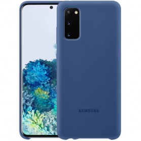 Husa Originala Samsung Galaxy S20+ Plus, Silicon Navy Blue  - 2