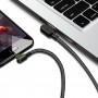 Cablu de date si incarcare USB Type-C 90 grade, extrarezistent, Mcdodo, Negru  - 5