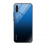 Husa Samsung Galaxy A30s / A50 / A50s - Gradient Glass, Albastru cu Negru