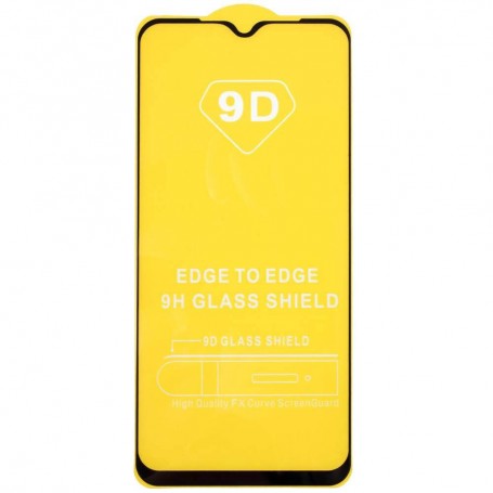 Folie Protectie Ecran pentru Xiaomi Redmi 9 / 9A / 9C / 9C NFC, Sticla securizata, Neagra