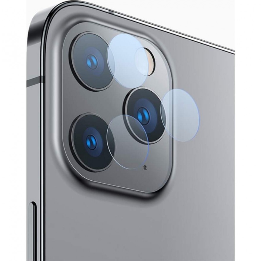 Folie protectie camera pentru iPhone 12 Pro Max, sticla securizata 9H  - 1