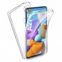 Husa Samsung Galaxy A21s - FullCover 360 (Fata + Spate), transparenta  - 1
