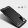 Husa Tpu Carbon Fibre pentru Samsung Galaxy S20 FE / Galaxy S20 FE 5G, Neagra  - 5