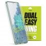 Folie Premium Full Cover Ringke Dual Easy Samsung Galaxy S20 FE / Galaxy S20 FE 5G, transparenta, 2 Bucati In Pachet Ringke - 1