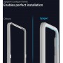Folie Protectie Ecran pentru iPhone 12 Pro Max - Spigen Alm Glass Fc, 2 Bucati