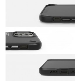 Husa iPhone 12 Pro Max - Ringke Onyx Design Paint, Neagra Ringke - 3
