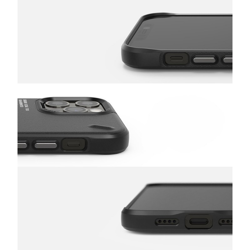 Husa iPhone 12 Pro Max - Ringke Onyx Design X, Neagra - 2