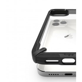 Husa iPhone 12 / iPhone 12 Pro - Ringke Fusion X, Neagra Ringke - 5