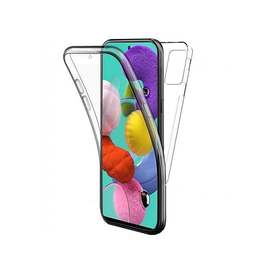 Husa Samsung Galaxy A42 5G - FullCover 360 (Fata + Spate), Transparenta  - 1