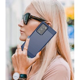 Husa Tpu Carbon Fibre pentru Samsung Galaxy Note 20  / Galaxy Note 20 5G  - 9
