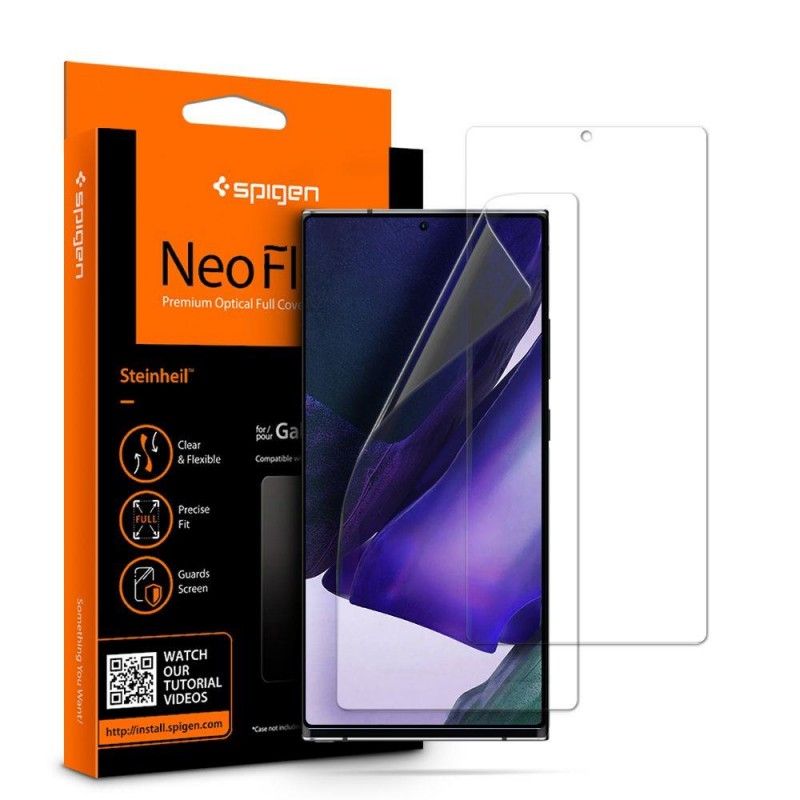 Folie Samsung Galaxy Note 20 - Spigen Neo Flex HD - Clear [ 2 bucati ] Spigen - 1