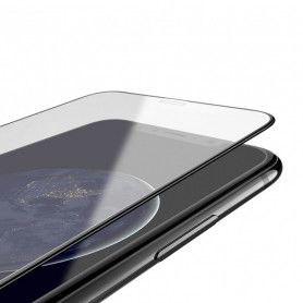 Folie Protectie Ecran pentru iPhone XS Max / iPhone 11 Pro Max - (6,5 inchi), Sticla securizata, Full 3D 0.33mm, Negru  - 2