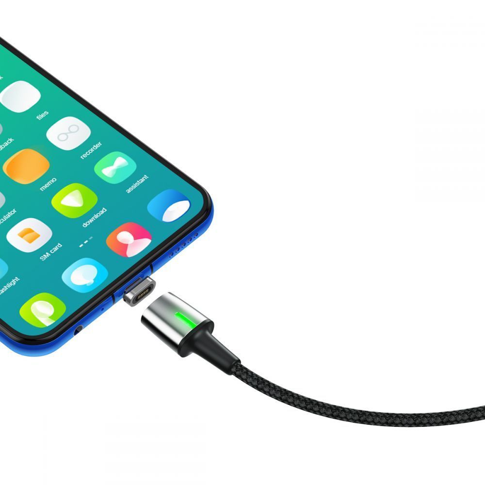 Cablu de dat, incarcare, din zinc,magnetic, Baseus USB micro USB - 5