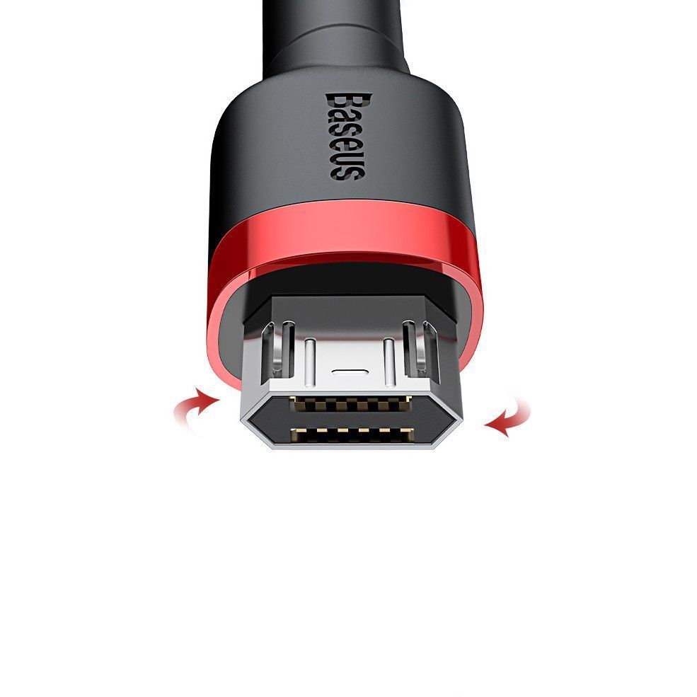 PrimeShop.ro - CABLU DE BASEUS MICRO-USB CABLE 300CM GRIS / NEGRU