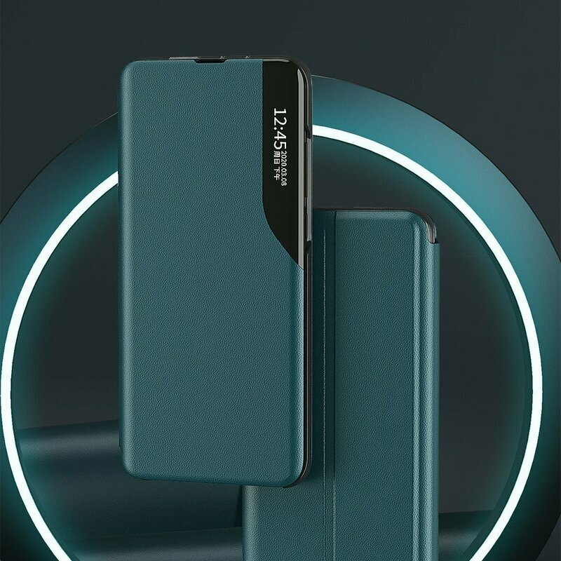 Husa Tip Carte Eco Piele View Stand pentru  Samsung Galaxy S10 Lite  - 2
