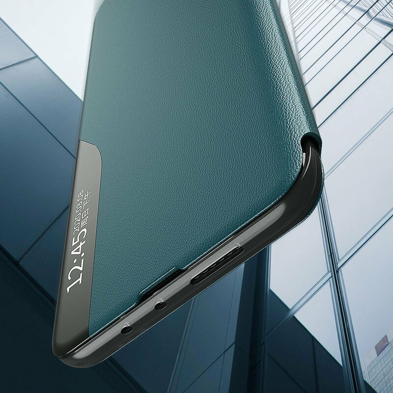 Husa Tip Carte Eco Piele View Stand pentru  Samsung Galaxy S20 Plus  - 2