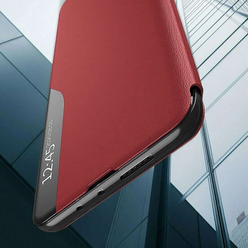 Husa Tip Carte Eco Piele View Stand pentru  Xiaomi Redmi 9T  - 2